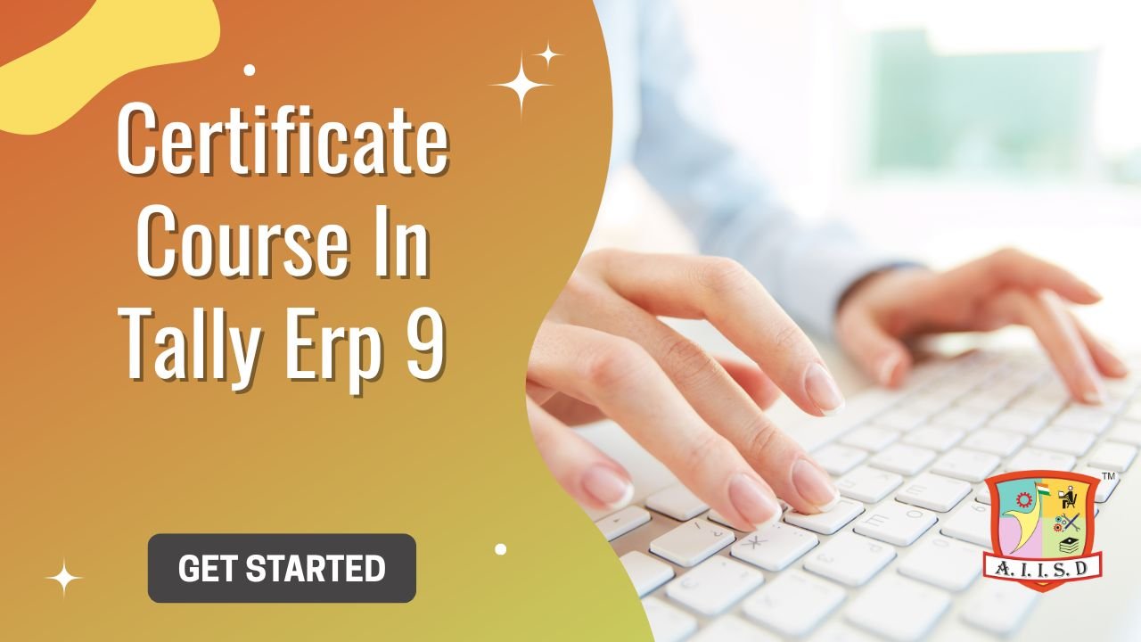Course Image for  Certificate Course  In Tally Erp 9